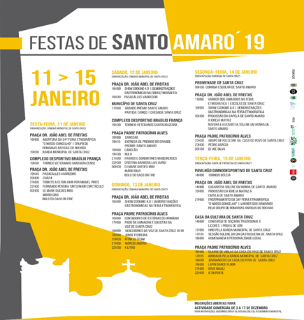 Festas de Santo Amaro - events January