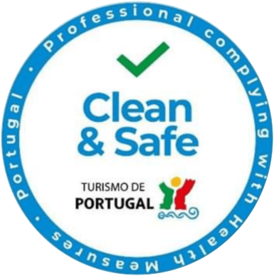Professionals Clean & Safe insignia.